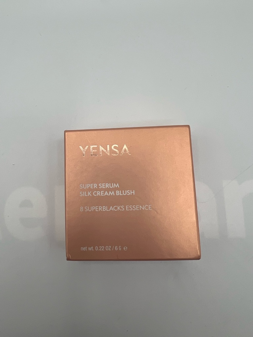 YENSA Super Serum Silk Cream Blush “Whisper Nude” | Clean Beauty | 0.22 oz